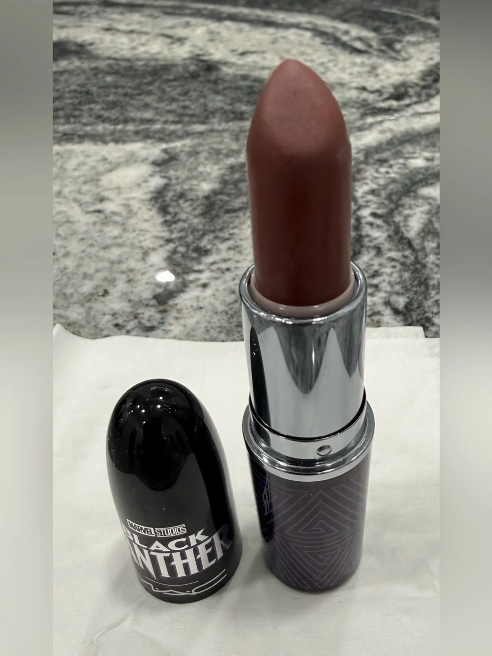 MAC Marvel Black Panther Lipstick in Royal Integrity